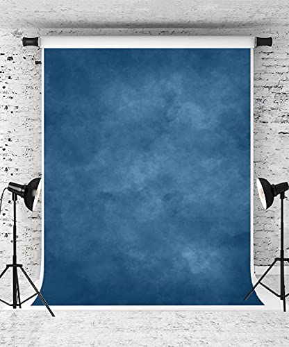 Kate 8x8ft Blue Abstract Photography Backdrop Blue Portrait Background Studio Blue Backdrops
