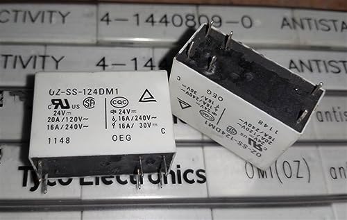 Relais 6 broches OZ-SS-124LM1 24V 16A composant électronique de rechange