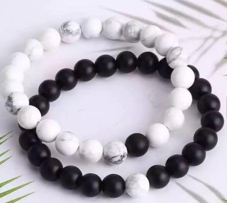 Image of Honbon Fancy Designer Beads Evil Eye Charms Bracelet,Handmade Unisex Nazar Bracelets,Friendship Band for All -Girls, Boys, Men & Women