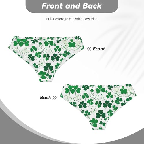 Happy St Patrick'S Day Print Men'S Triangle Briefs Soft Stretch Breathable Man Panties4