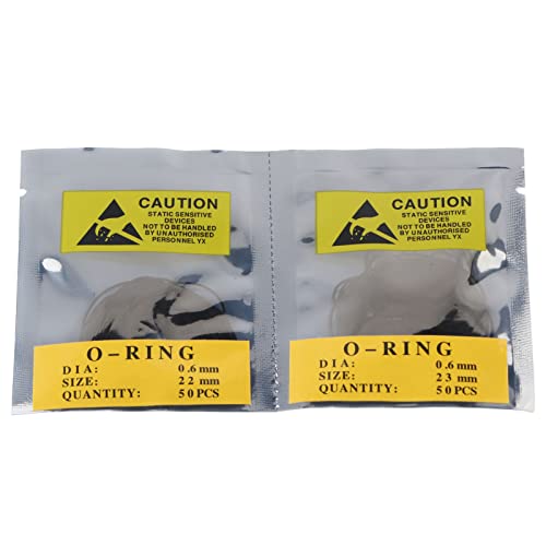 Joints toriques 0.6 mm caoutchouc taille 12-30 mm pour montre et petite mécanique