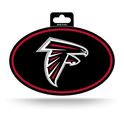 Rico Industries NFL Atlanta Falcons Color Team Logo Oval Sticker