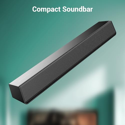 Image of ZEBRONICS Juke BAR 1600 Bluetooth Soundbar, 30W RMS, Built-in Rechargeable Battery, Upto 7 Hours Playback, Powerful Dual Driver Speaker, LED Indicator, BTv5.0 | mSD | AUX (Glossy Black)