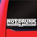 Sassy Stickers Not Drunk Avoiding Potholes JDM Tuner Vinyl Decal Sticker