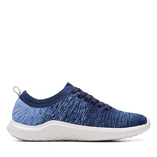 Image of Clarks Womens 26164251-navy Boat Shoe