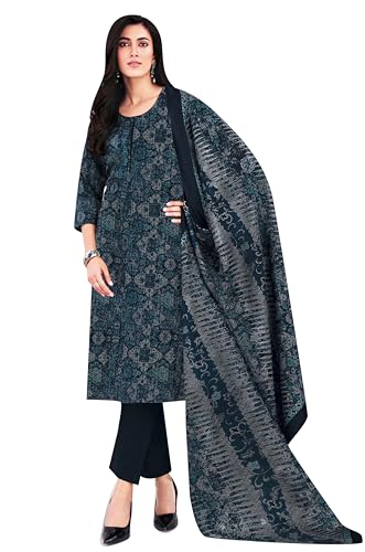 Salwar Kameez femme pantalon kurta et dupatta coton style bandhani