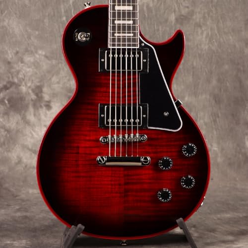Amazon | Epiphone/Inspired by Gibson Les Paul Custom Widow Red