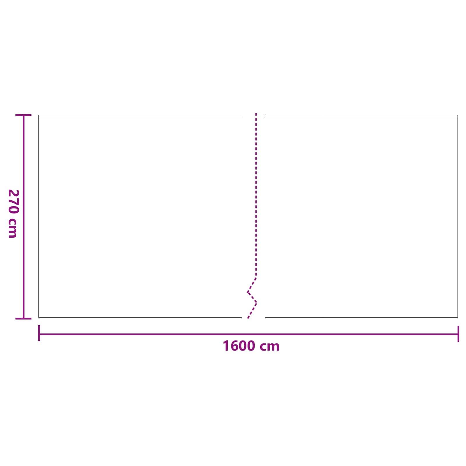 Abdeckfolie mit Klebeband 12 pcs Transparent und Blau HDPE 270x1600 cm wasserdicht reißfest UV-beständig selbstklebend für Garten, Haushalt, Werkstatt, Baustelle, Auto, Dach Schutz