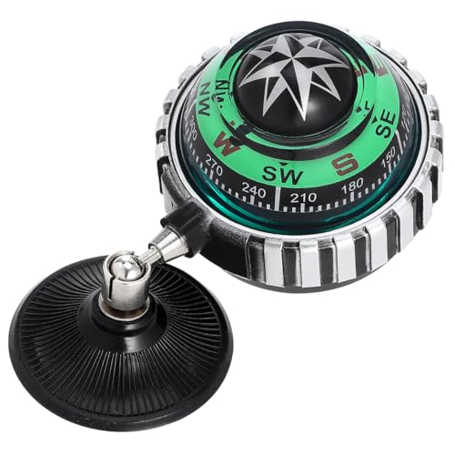 Brújula de bola para tablero de auto Holibanna verde miniatura 1