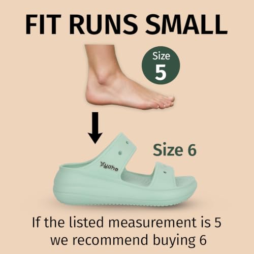 Image of YOHO Double Strap Clog Sandals for Women | Waterproof Monsoon Footwear & Rainy Shoes | Cushioned Lightweight Chappal
