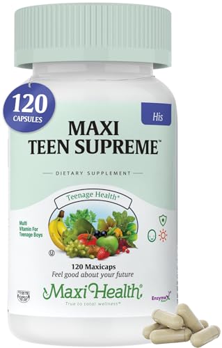 Teen Vitamins for Boys 12-17 - Teen Multivitamin Supreme with