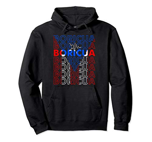 Boricua - Pride Puerto Rican - Puerto Rico Flag Pullover Hoodie