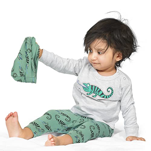 Image of ARIEL Cotton Clothing Sets for Boys & Girls - Unisex Clothing Sets Full Sleeve T-Shirt Pant & Cap