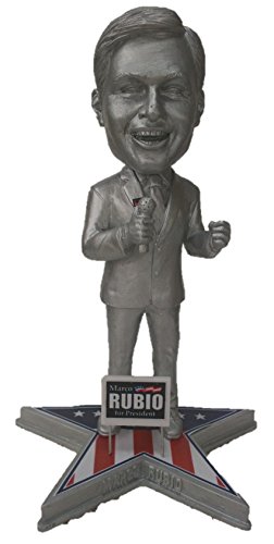 Marco Rubio Presidential Candidate Political Bobblehead (Silver Variant Version)