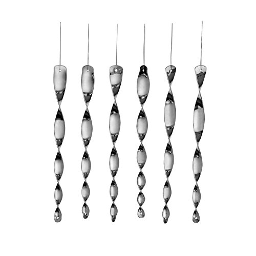 Easymaxx 09081 Oiseaux SCHRECK Lot de 6 | Argent | reflektiert Cover