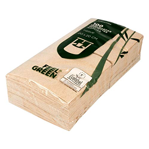 Tovaglioli Ecolabel 2 Veli 18 G/M2 20X20 Cm