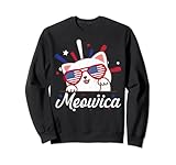 Photo Gallery meowica cat lover funny usa indipendenza 4 luglio grafica felpa Photo Gallery meowica cat lover funny usa indipendenza 4 luglio grafica felpa