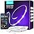 Govee LED Strip Lights, 65.6ft WiFi RGB Strip Lights Work with Alexa and Google Assistant, Smart App Control, 64 Scenes, Music Sync, DIY LED Lights for Bedroom, Kitchen, Party, Living Room, TV