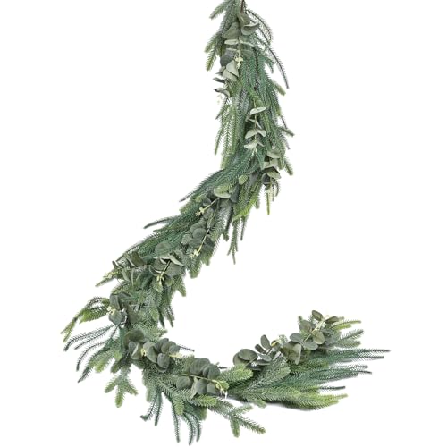 DearHouse Pine Garland Christmas Decoration,...