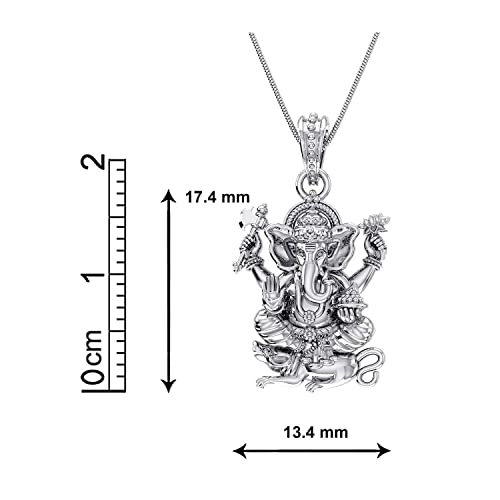 92.5 Sterling Silver God Shree Sai Baba/Satya Sai Baba Pendant for Men & Women Pure Silver Lord Sai Baba/Satya sai Locket for Good Wealth & Health3
