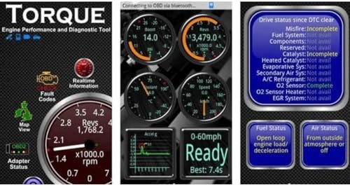 CareFlection Wrrummer REVHEADZ Car Muffler, Engine, Exhaust Sound Like via Bluetooth Audio Speakers Output+ Elm327 BT Obd2 Bluetooth Adapter Scanner Diagnostic Scan Tool Code Reader -5 Years Warranty