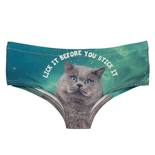Höschen Lustige Katze Interessanter Hund Weibliche Dessous Tangas Slips Drucken Unterwäsche Für Frauen Nettes Höschen Für Dame