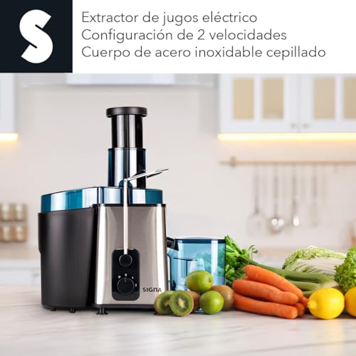 Opiniones de Extractor de Jugos Elektra - 5 favoritos. 20 Extractor de Jugos Elektra marca SIGnA (2)
