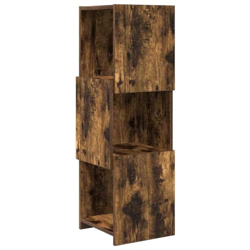 Estantería para ahorrar espacio de madera con 3 niveles verticales 2