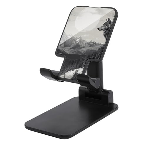 Support de téléphone réglable contre les douleurs de cou sur bureau