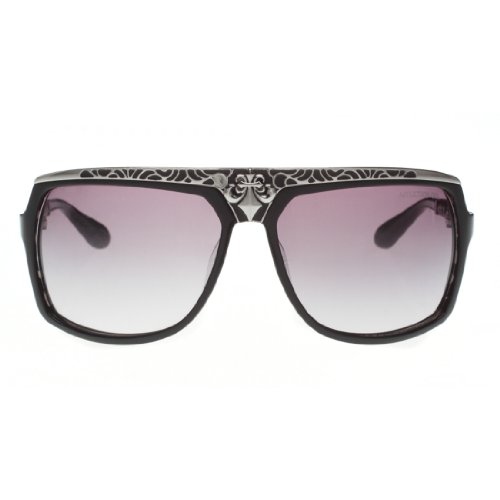 Affliction Sunglasses, Talon Black/Silver2