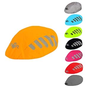 BTR Fietshelmhoes Hi-Vis & Reflecterend