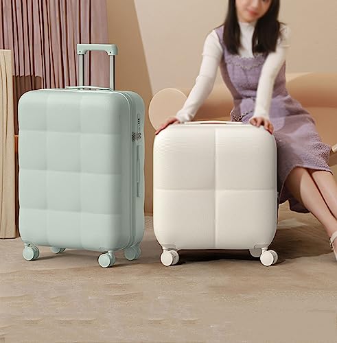 Suitcase, Large-Capacity Password Suitcase Male and Female Students Zipper Suitcase, Boarding Suitcase Trolley Case (Black)4