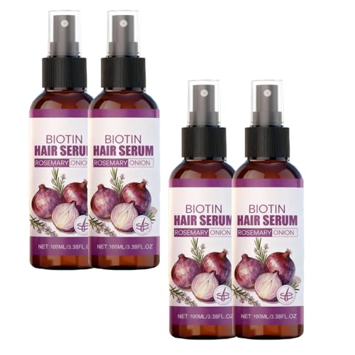 Siero per capelli di rosmarino, cipolla rossa, olio per capelli