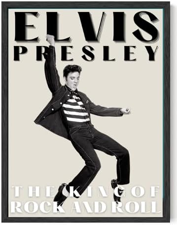 Miniatura 4 de Elvis Presley - Impresión artística de rey del rock and roll, fotografía vintage en blanco y negro, arte de pared, impresión clásica de movimientos