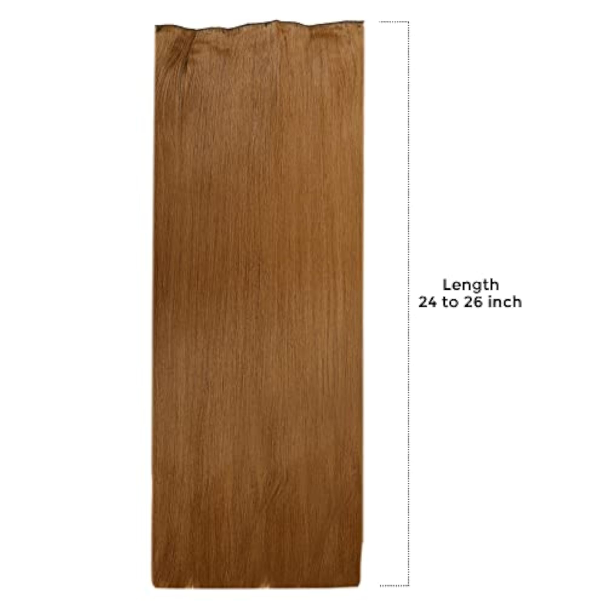24" Curly/Wavy Hair Extension with 5 Clips for Women