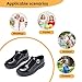 ICEBIRDS Girls School Uniform Shoes Mary Jane Flats,Low Heel Princess Hook and Loop Dress Shoes for School Party Wedding(Toddler/Little/Big Kid) Black