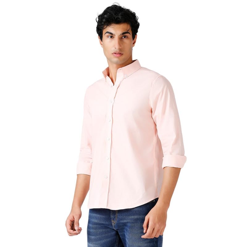 Image of MARK & ALBERT Men's Cotton Formal Shirt