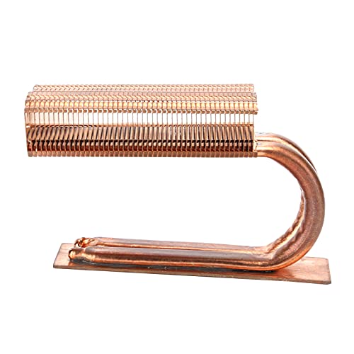 Dilwe M.2 2280 Solid State Hard Cooler, 2 Heat Pipes Copper Heat Sink with Heat Dissipation Film, Straps and Rubber Bands - Image 3