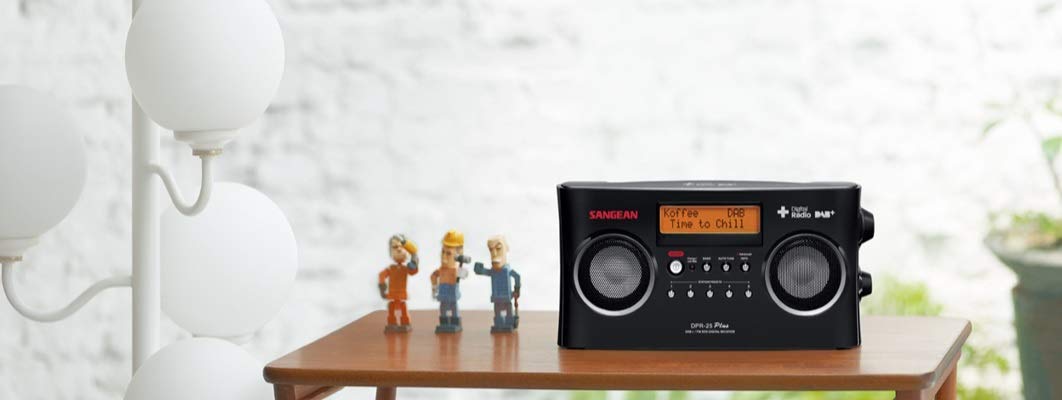 Sangean A500273 Radio DPR-25+ Nero