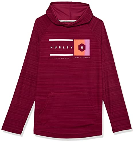 Image of Hurley boys Long Sleeve Hooded Graphic T-shirt