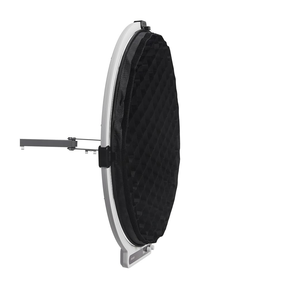 amaran Verge Max Lichtgitter – 45° Stoffgitter für weiches, gerichtetes Licht – Clip-On, faltbar für Verge Max Panel – Reduziert Streulicht, verstärkt den Kontrast