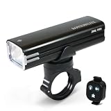 KONTOWLITE Bike Light 1500 Lumen CREE LED Rechargeable - 5000mAh Battery Type-C with Horn Remote IPX6 200M Beam for Mountain Night Riding KONTOWLITE Bike Light 1500 Lumen CREE LED Rechargeable - 5000mAh Battery Type-C with Horn Remote IPX6 200M Beam for Mountain Night Riding