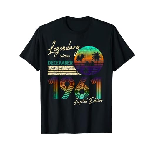 Nées En diciembre de 1961 - Regalo de cumpleaños (60 años) Camiseta