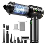 Car Vacuum Cleaner Cordless Powerful, 24000PA Handheld Vacuum Portable, Mini Vacuum with 3 Modes, LED Display, One-Click Empty, Rechargeable Duster/Blower/Pump Hand Vacuum for Car, Home,Office
