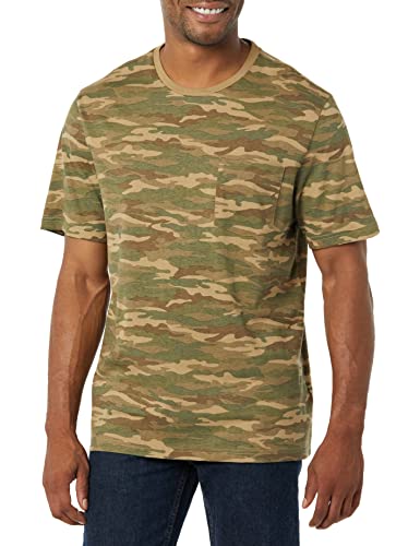 Image of Amazon Essentials Men's Short-Sleeve Crewneck Pocket T-Shirts, Pack of 2