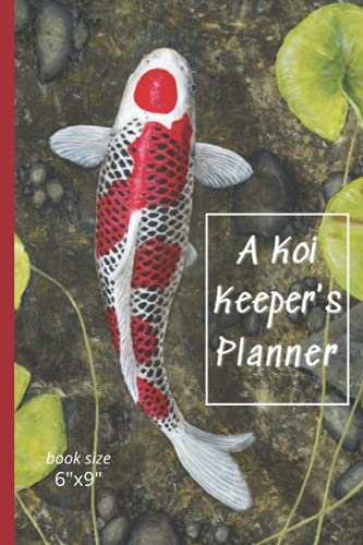 A Koi Keeper’s Planner: Koi and pond heath inventory and log sheets. Keep your Koi fit and well. Use as a planner to track water quality test results, ... dedicated sheets for budget, spends and more.