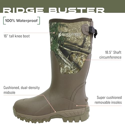 Frogg Toggs® Men's Ridge Buster Waterproof 7mm Knee Boot2