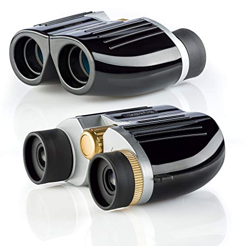 Kids Binoculars For Bird Watching – Spy Gear For Kids – Compact, Shockproof – 8X22 Binoculars For Kids, Waterproof – Best Toys For Boys, Adults – Holiday Toy List 2022 With High Resolution (Black) #TOP7