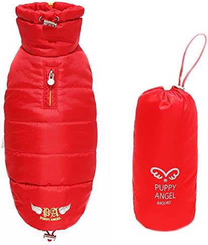 Puppy Angel Ultra Light Love Dog Padded Vest, X-Large, Red