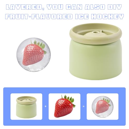 Molde para bolas de hielo redondas 4 unidades 2.4 pulg miniatura 6